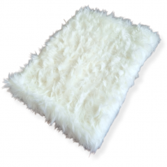 Vet Bed pelo lungo angora bianco