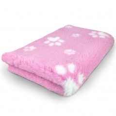 Vet Bed rosa con zampine bianche