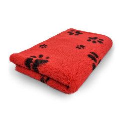 Vet Bed rosso con zampine nere