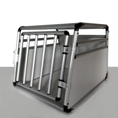 Kennel Box Pro in alluminio con barre tonde