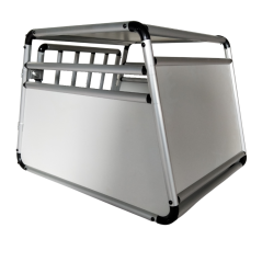 Kennel Box Pro in alluminio con barre tonde