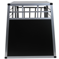 Kennel Topmast in alluminio nero misura M 69 x 54 x 50 cm