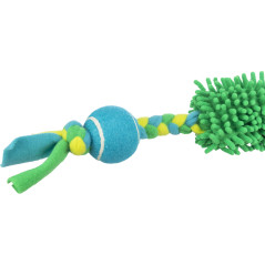 Bungee Corda con palla da tennis in peluche (poliestere) con ammortizzatore