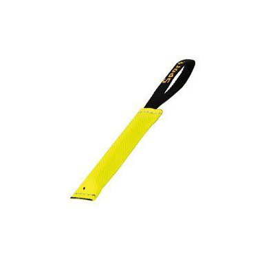 Salamotto con squeaker. Tug Giallo 4 x 18 cm per cani