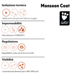 Giacca MONSOON COAT HURTTA Blu di Faenza per cani