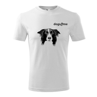 T-shirt unisex Dog4me Border Collie addestramento cani