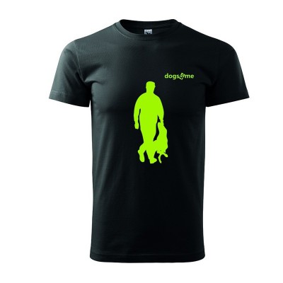 T-Shirt Obedience Dog4Me Nera addestramento cani